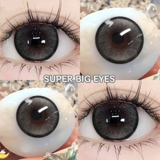 Midroo ตาโต เหมาะกับหน้าสด คอนแทคเลนส์ ขนาดใหญ่ 🖤Moon Grey 14.5mm Monthly Replace