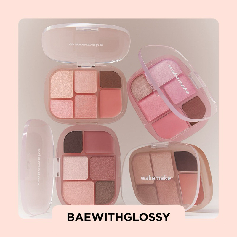 BAEWITHGLOSSY | Wakemake — Soft Sheer Multi Palette (พร้อมส่ง)
