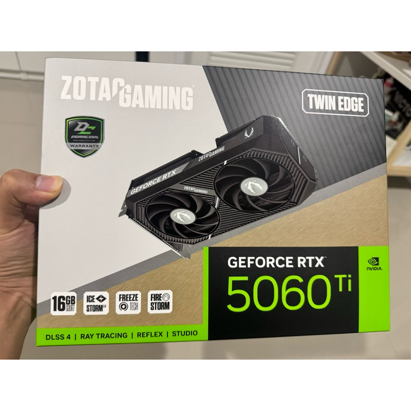 ZOTAC GAMING GeForce RTX 5060 Ti 16GB Twin Edge (การ์ดจอ)
