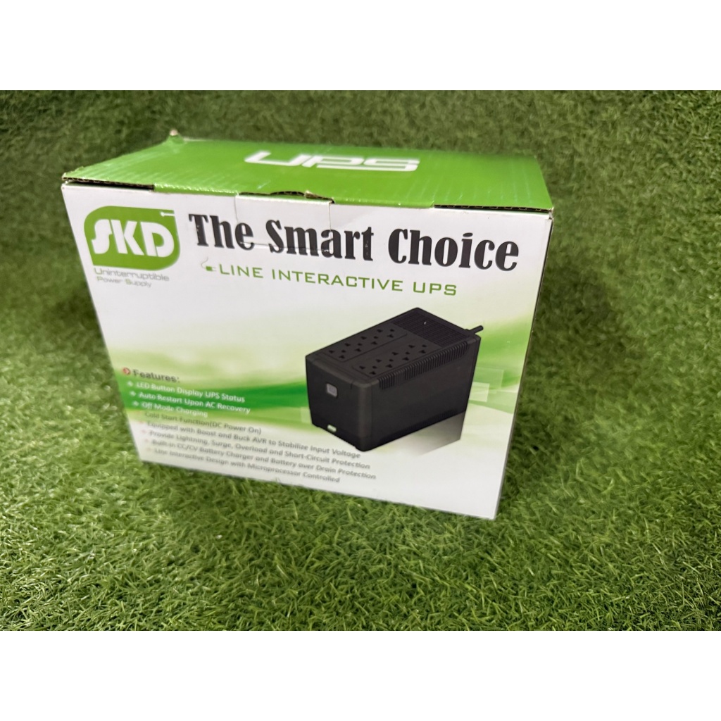 ของใหม่ เครื่องสำรองไฟ (UPS) SKD UPS Protech-900 900VA/380W