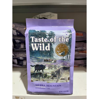 Taste of the Wild Sierra Mountain (Grain-Free) อาหารสุนัขสูตรเนื้อแกะย่าง กับมันหวานและถั่วเลนทิล (680g, แพ็คคู่ 680gx2)