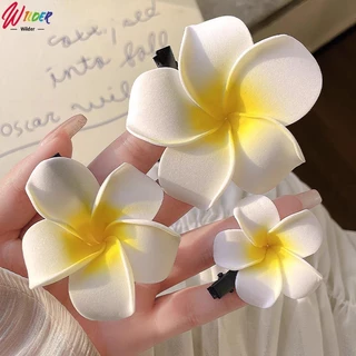 กิ๊บติดผม รูปดอกไม้ ไข่น่ารัก 5/7/9cm สไตล์ฮาวาย เครื่องประดับ สําหรับผู้หญิง เหมาะกับเดินชายหาด