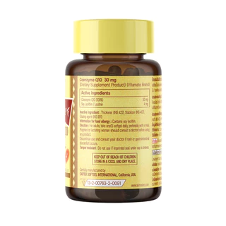 Vitamate Coenzyme Q10 30MG ไวตาเมท โคเอนไซม์ คิวเท็น 30 มก. (EXP เดือน 07 /2028)