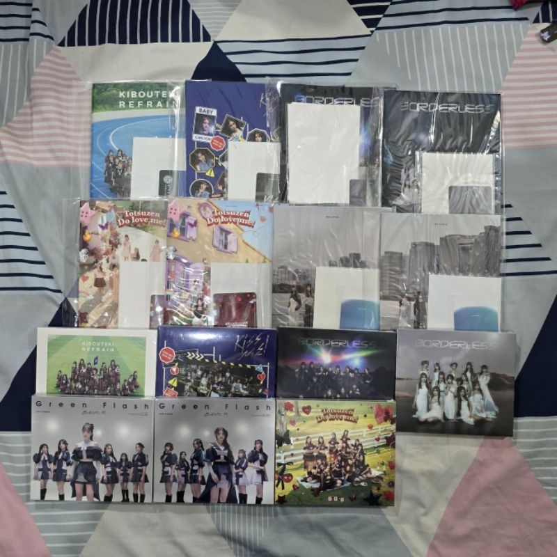 [ยังไม่แกะมีรูปสุ่ม] CD photobook BNK48 Single 16 17 18 Kiss Me Borderless Greenflash ยังไม่แกะ มีรูปสุ่ม