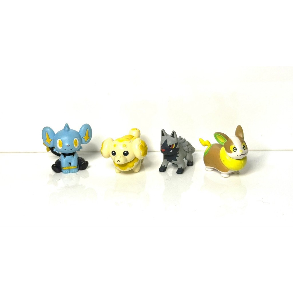 Pokemon Figure Shinx Fidough Poochyena Yamper โมเดลโปเกม่อน