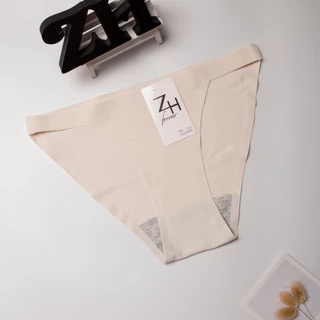 ZH.322กางเกงชั้นในไร้ตะเข็บรีดกาวทั้งตัวสำหรับผู้หญิง บิกินี่ไร้ขอบเอวต่ำ(8สี)สินค้าพร้องส่ง