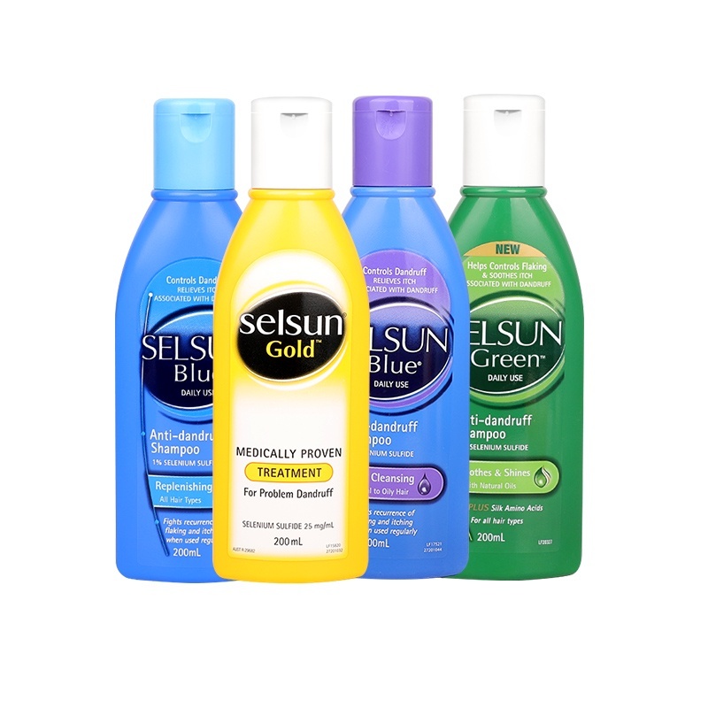 ✅SELSUN 2.5% selenium sulfide non-silicone oil, powerful anti-dandruff and oil control anti-itch sha