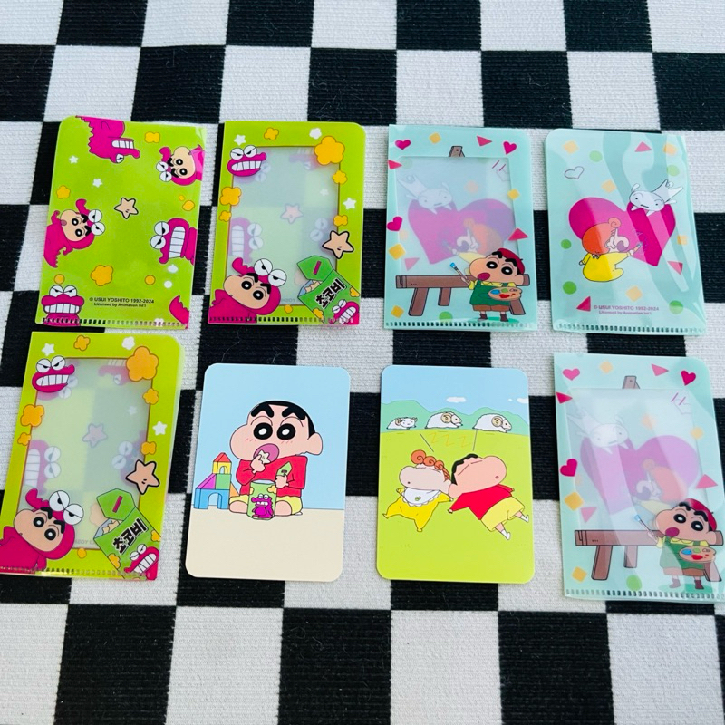 *พร้อมส่ง* เฟรมการ์ด การ์ดชินจัง ที่ใส่บัตรชินจัง card ลายน่ารัก **ลิขสิทธิ์เกาหลี**
