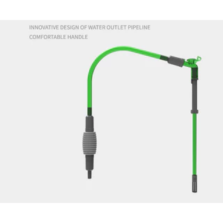Qanvee Gravel Water Exchanger - S 3 / C 300 อุปกรณ์ดูด เปลี่ยน ถ่ายน้ำ ตู้ปลา หัว กรอง ทราย มีหัวปั๊ม ล็อก กาลัก น้ำ บีบ