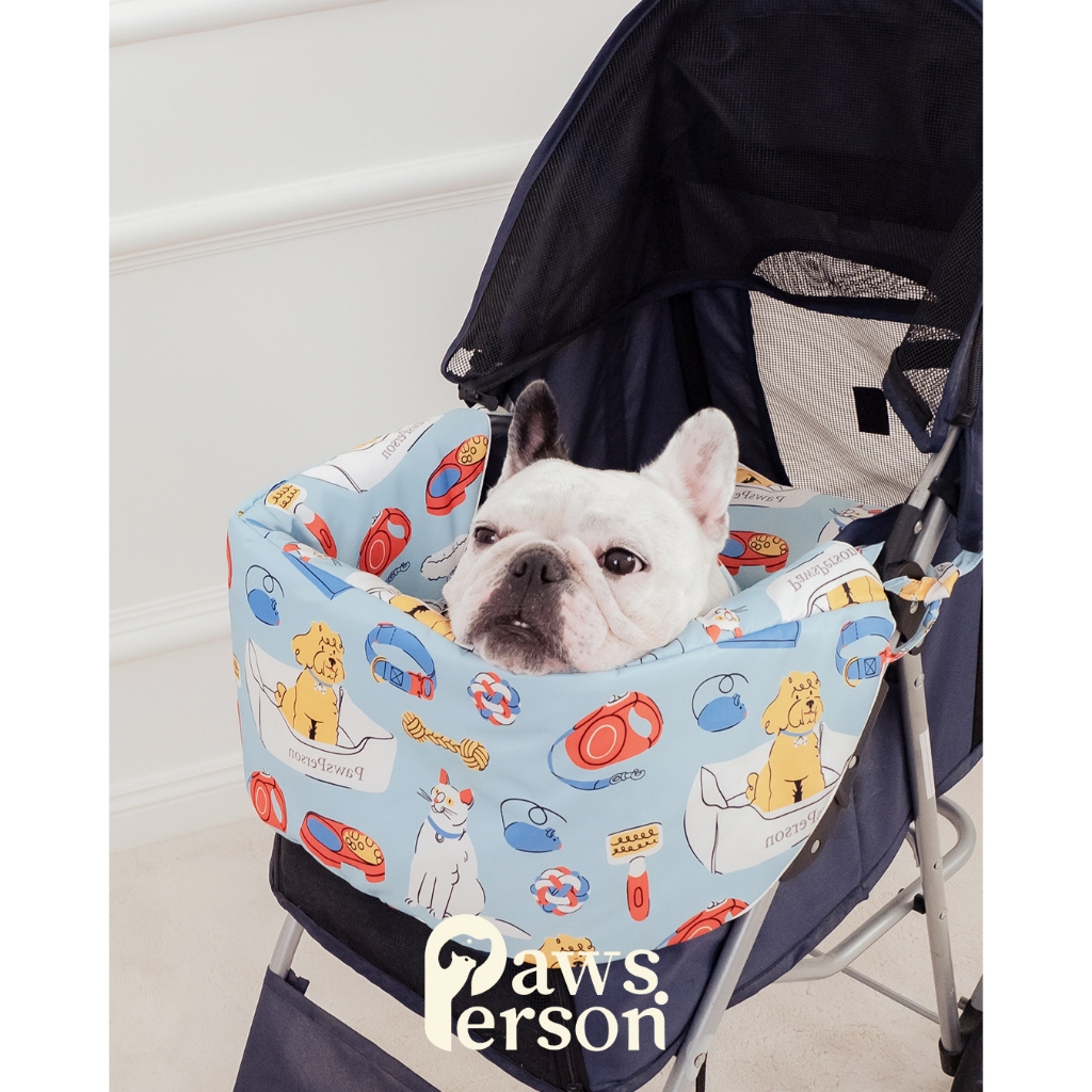 Seat cushionเบาะรองรถเข็นสัตว์เลี้ยง by Paws.person
