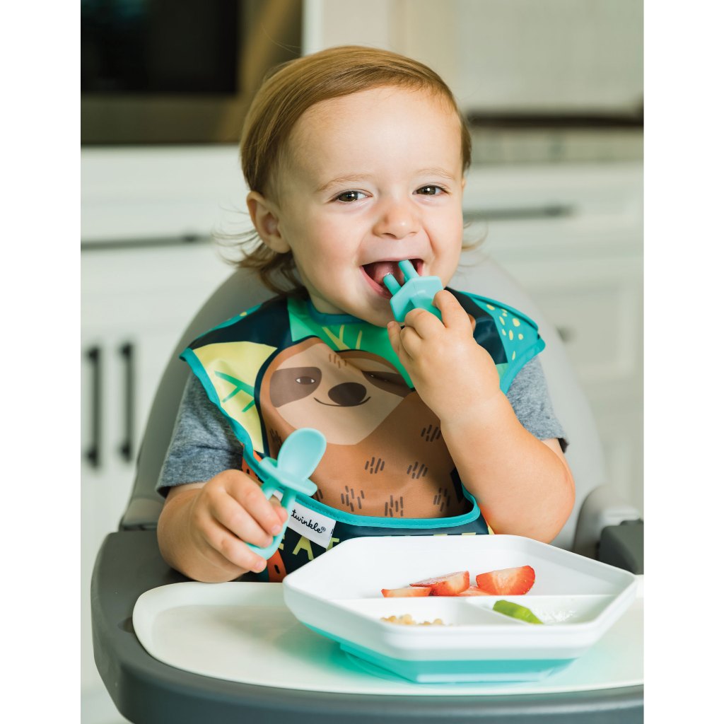 Tiny Twinkle مرايل Easy Bib مقاومة للماء (3 قطع) — صورة 4