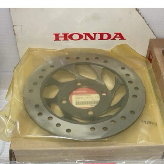 จานดิสเบรคหน้า 4รู Wave100-125/Wave125i (แท้ศูนย์ฮอนด้า) 45251-KPH-702