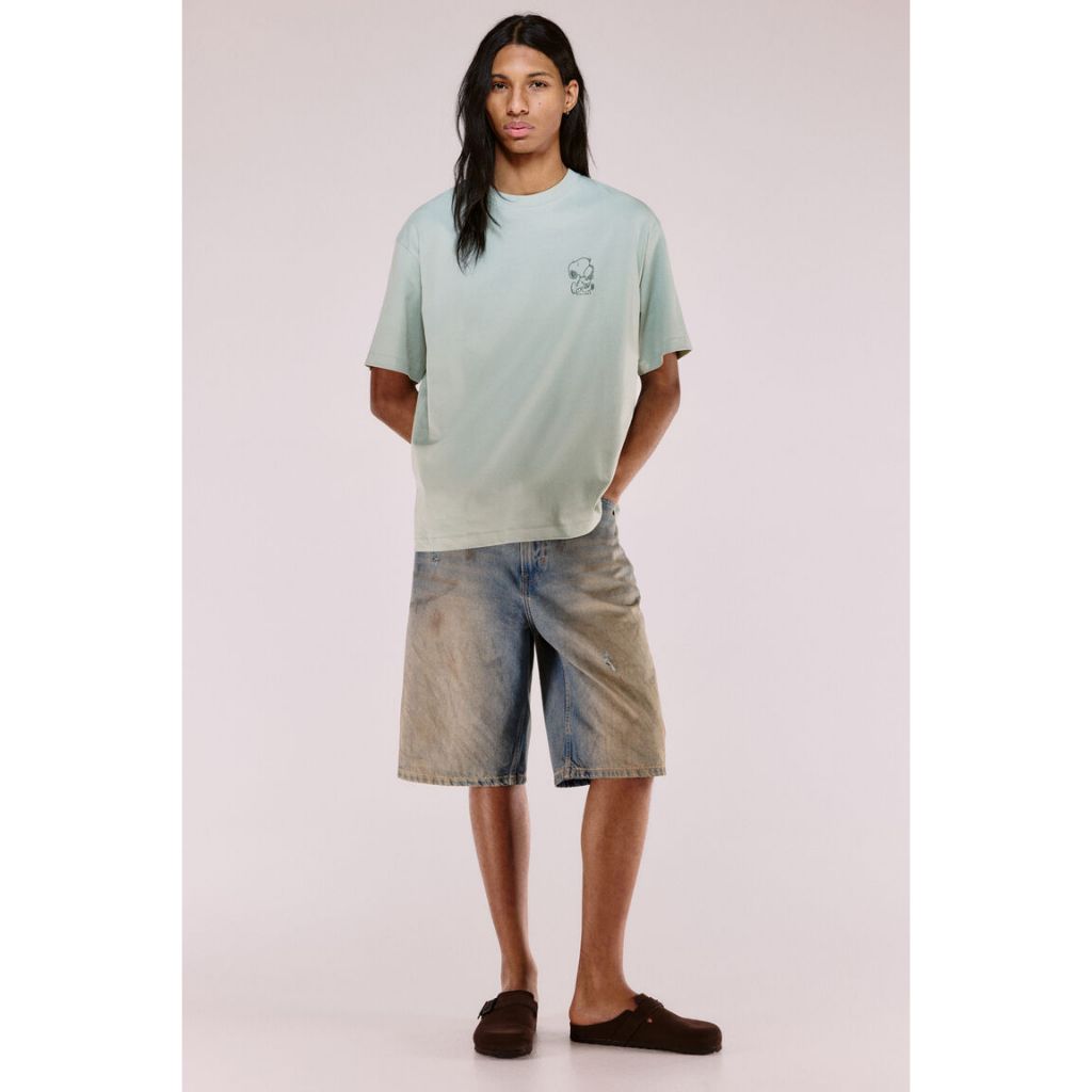 H&M(เอชแอนด์เอ็ม) Loose Fit Printed T-shirt Men Loose Fit Printed T-shirt 1268967_6