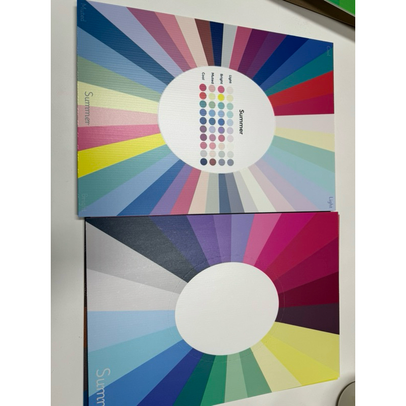 [ส่งด่วน] Personal Color Face personalcolor  ทดสอบสีที่ใช่ด้วยแผ่นเทสสี สินค้าผลิตในไทย มาตรฐานสีตรง ไม่ใช่ภาษาจีน - รูปที่ 5