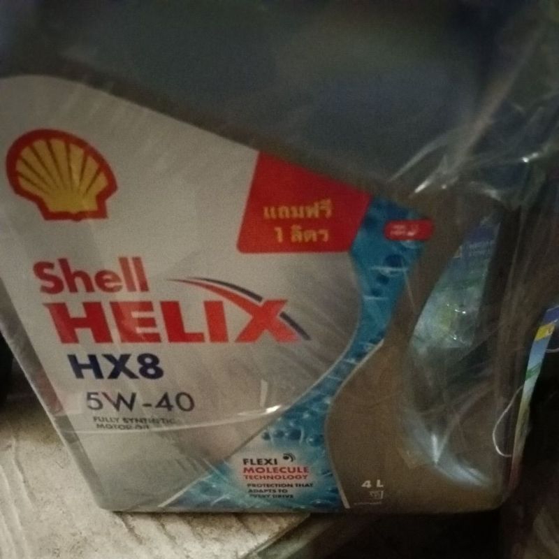 น้ำมันเครื่อง 5w40 สังเคราะห์ 4ลิต (ราคานี้ไม่มีแถม1ลิตร)เบนซิล/ สังเคราะห์5w-30 100