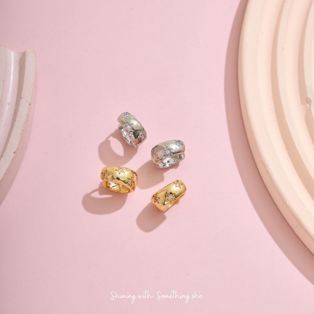 Rising Star Hoop Earring