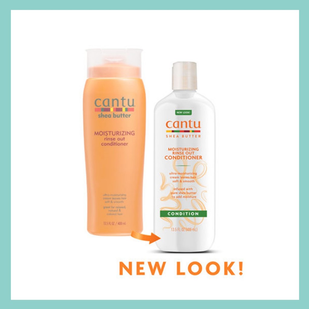 ✳️[แท้ 100%/พร้อมส่ง]✳️ Cantu Shea Butter Moisturizing Rinse Out Conditioner 13.5 fl oz (400 ml) ครี
