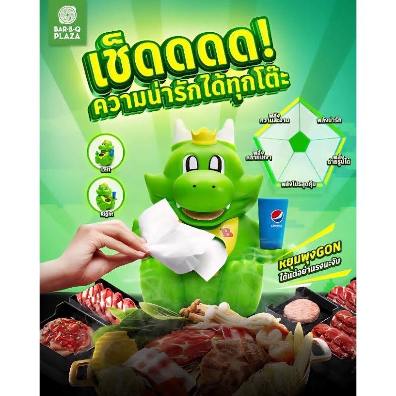 กล่อง GON ชู่ จากร้าน Bar B Q Plaza