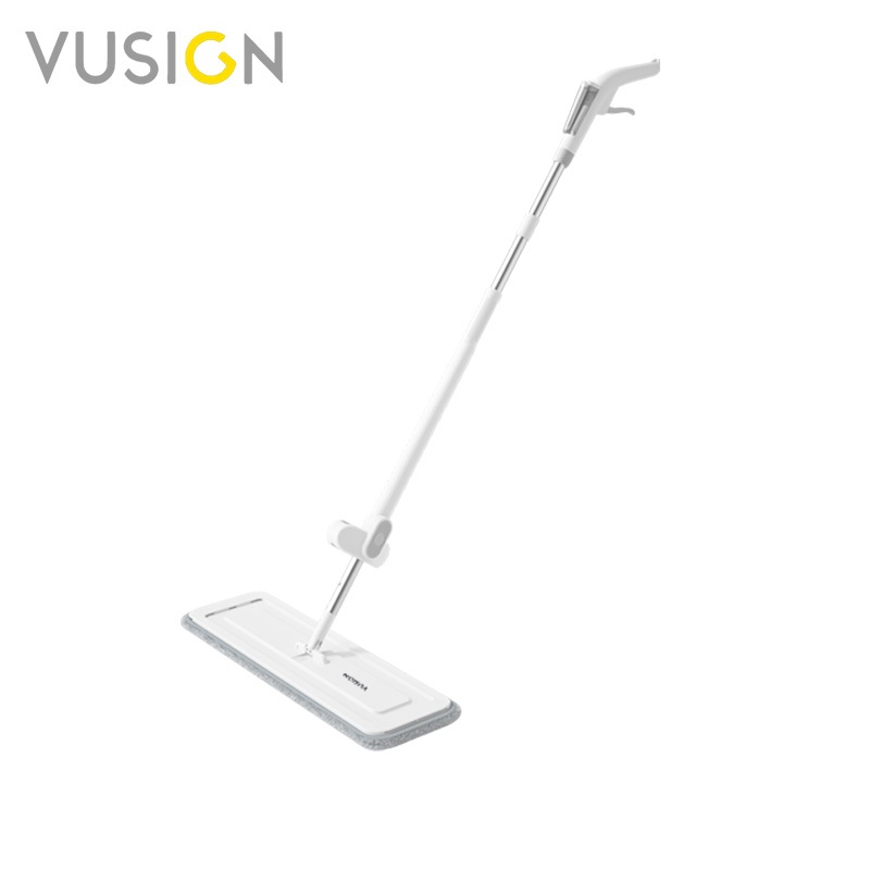 Vusign ไม้ถูพื้นแบบสเปรย์ ไม้ถูพื้นรีดน้ํา 2in1 ใช้งานง่าย หัวฉีดน้ำแบบสเปรย์ หมุนได้ 360 องศา Spray