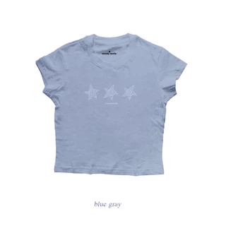moodymolly New color เสื้อ babytee ลายสกรีนดาว