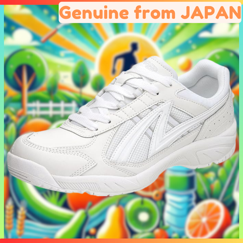 Asahi Shoes Wide Shoes White 26.5 cm AGP 38