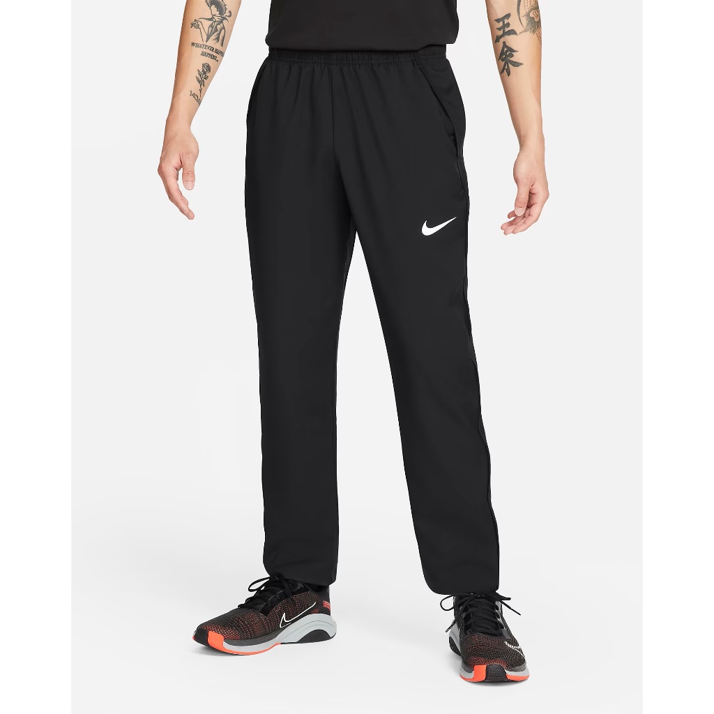 กางเกงทีมเทรนนิ่งขายาวผู้ชายแบบทอ Nike Dri-FIT ของแท้ ป้ายไทย