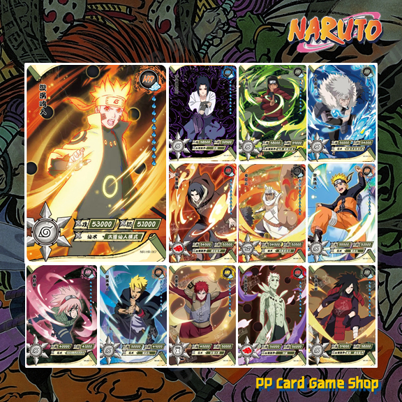 การ์ดนารูโตะ 3 มิติ [Naruto Kayou Pierrot] ระดับ HR ลิขสิทธิ์แท้ จำหน่ายแยกใบ