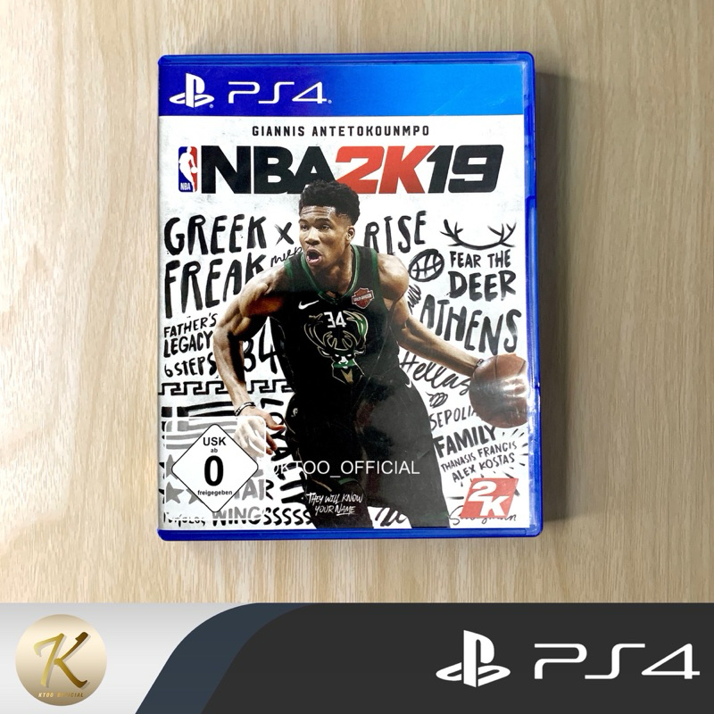 แผ่นเกมส์ PS4 : NBA2K19📍(เล่นได้ 2 คน) English (มือ2) สินค้าพร้อมจัดส่ง (NBA 2K19)