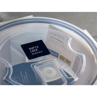 Micronware กล่องใส่อาหาร ทรงกลม ถนอมอาหาร, ข้าว ใช้กับไมโครเวฟได้ ฝาล็อก Super Lock