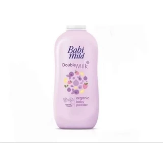 Babi Mild® แป้งเด็ก เบบี้มายด์ ดับเบิ้ลมิลค์ ออร์แกนิก 350 กรัม