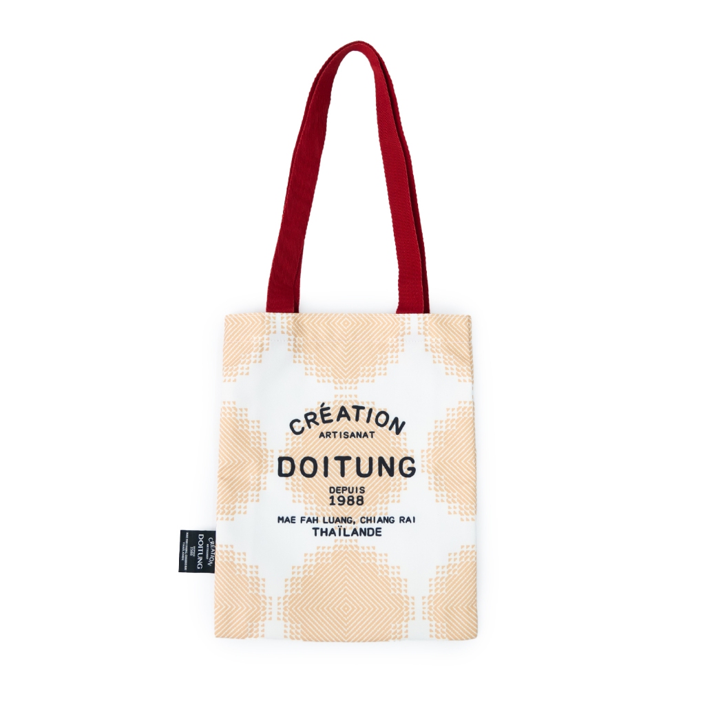 DoiTung AW24 Tote Bag S . DOT DOT DOT . Nat กระเป๋าผ้า AW24 DOT DOT DOT Nat S - รูปที่ 2
