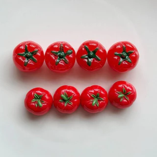 ส่งจากไทย 🍅🍅🍅 ตัวติดรองเท้ามะเขือเทศ 3D สีสวยมาก (1ชิ้น)