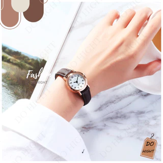พร้อมส่ง⚡ มีเก็บเงินปลายทาง💸 นาฬิกาข้อมือผู้หญิง มี 4 สี ขนาดรอบข้อมือไม่เกิน 17 ซม. : Do hight