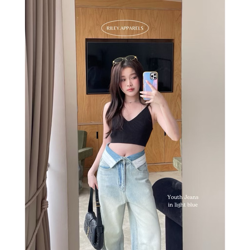 ❌ส่งต่อมือ1❌Riley.apparels กางเกงยีนส์ รุ่นyouth jeans