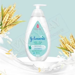 Johnson's Baby Wash and Shampoo จอห์นสัน เบบี้ ครีมอาบน้ำและสระผมเด็ก 500ml