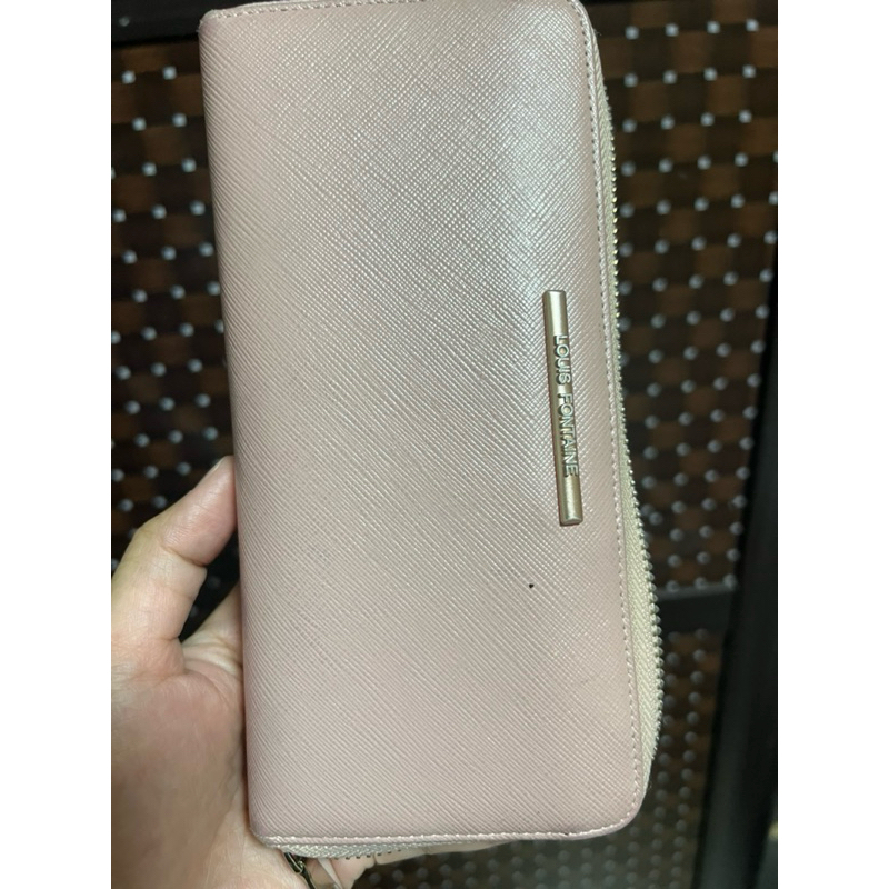 กระเป๋าสตางค์Louis Fontaine แท้ มือสอง ข้างในใหม่มาก