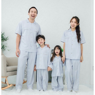 [ ส่งฟรี 🔥 ]  ชุดนอน ลายสก็อตเทา ชุดครอบครัว mildPaint