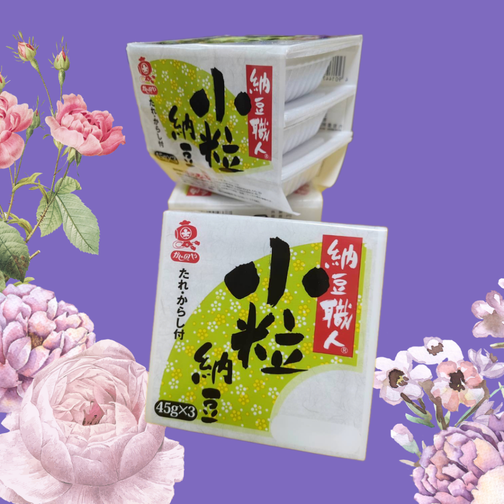 NATTO SHOKUNIN KOTSUBU MINI ถั่วนัตโตะโชกุนนิโคสึบุ มินิ 3 น้ำหนักสุทธิ 45 กรัม x 3 ชิ้น