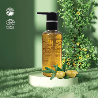 น้ำมันมะกอก ออแกนิค สกัดเย็น สำหรับผิวและผม 100% Organic Olive Oil Extra Vergin from Italy