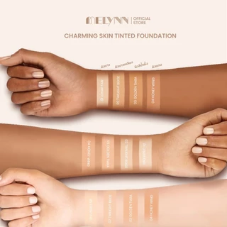 (ซอง) MELYNN Charming Skin Tinted Foundation รองพื้นมีลีนณ์แบบซอง #รองพื้นMELYNNซอง