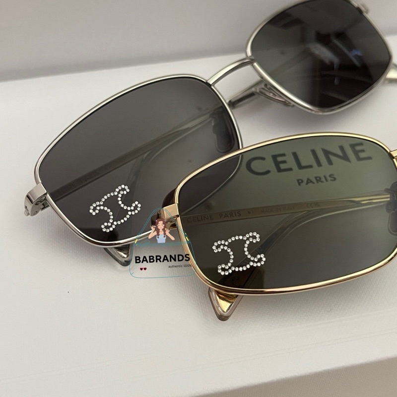 พร้อมส่ง  New Celine Triomphe Rhinestone02 สวยมากก ราคา ถูกที่สุด ดีลบีเคเค แกลเลอรีภาพที่ 4