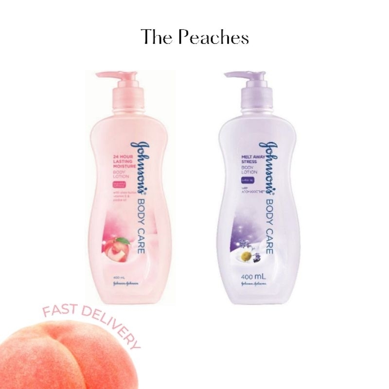 จอห์นสันบอดี้แคร์ โลชั่นทาผิว 24 ฮาวเวอร์ลาสติ้ง มอยส์เจอร์ 400 มล. JohnsonBody Care 24H.Lasting Moisture Lotion 400 ml.