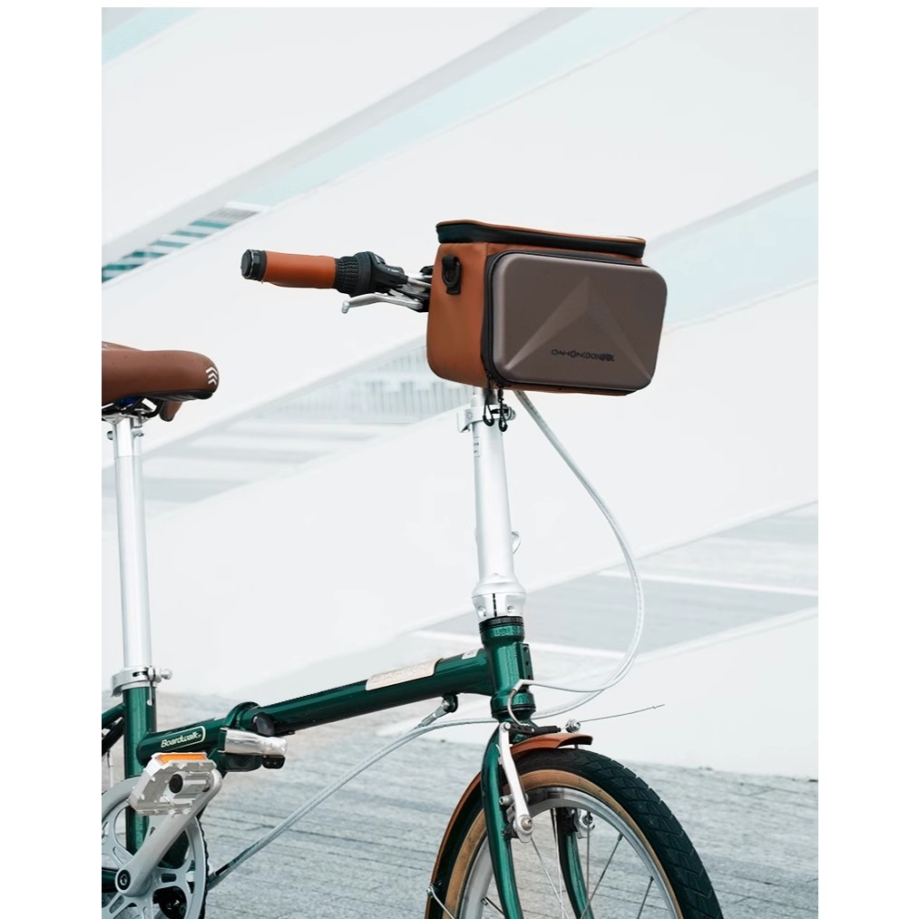 !!ส่งไว!! กระเป๋าติดแฮน Dahon รุ่นใหม่ ABS สำหรับติดจักรยานพับ กระเป๋าหน้าแฮน ใส่มือถือได้ กันน้ำได้ ราคา ถูกที่สุด ดีลบีเคเค แกลเลอรีภาพที่ 3