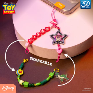 [กล่องสุ่ม charm Toy Story] Sheep Blind Box Phone Charm ทอยสตอรี่ สายคล้องมือถือ Phone Charm จากค่าย Disney Pixar