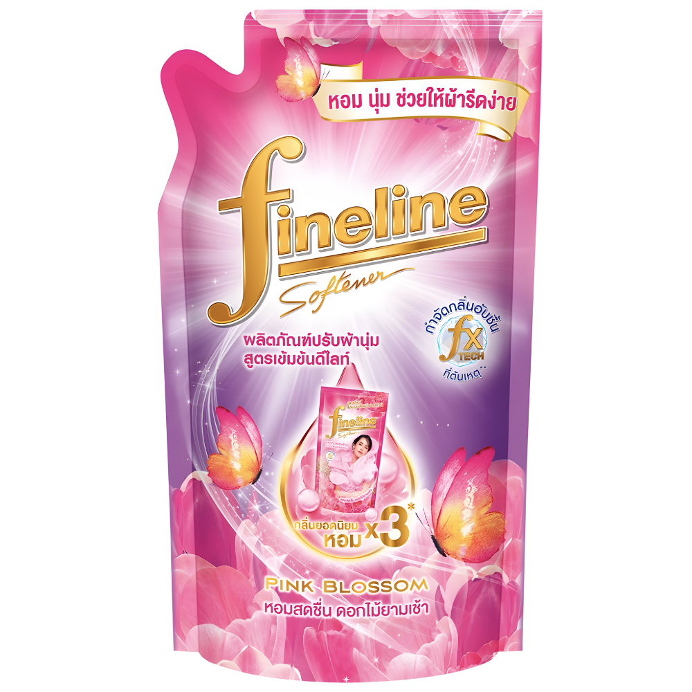 FINELINE น้ำยาปรับผ้านุ่ม 450 มล. – Joyful Life, Sweet Scent, Tender Scent, White Tea, White Rose - รูปที่ 5