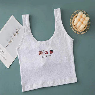 เสื้อชั้นในยาวแฟชั่น / เสื้อกล้าม ฟรีไซส์ เหมาะสำหรับเด็กนักเรียน ตั้งแต่ 7-15 ขวบ ผ้าคอตตอน 100% ใส่สบายไม่อึดอัด