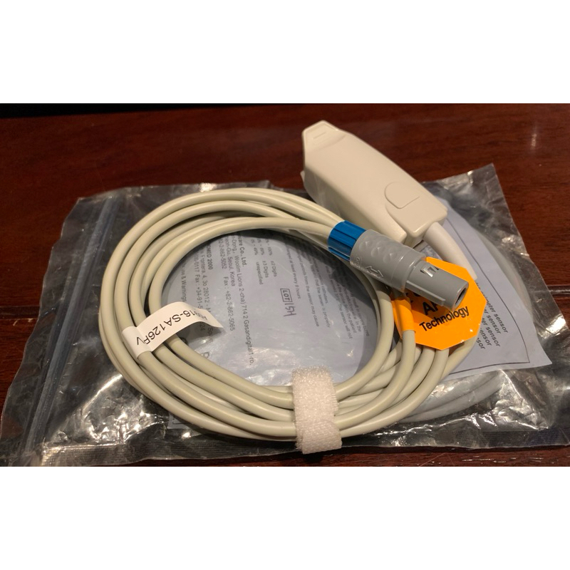 สายโพรบเซ็นเซอร์ pulse oximeter sensor