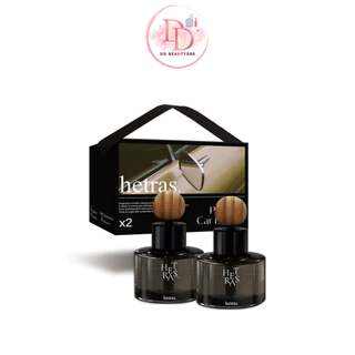 น้ำหอมสำหรับรถยนต์ HETRAS Premium Car Diffuser ขนาด 77ml. x 2 ขวด ใช้งานได้ง่าย สะดวก