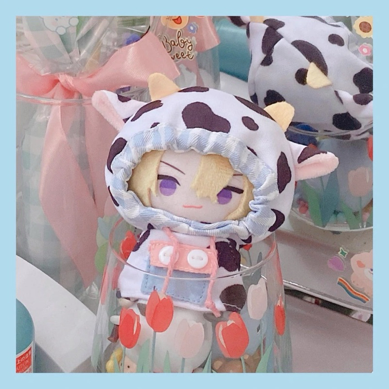 🐮 พร้อมส่ง ชุดวัว10cm.