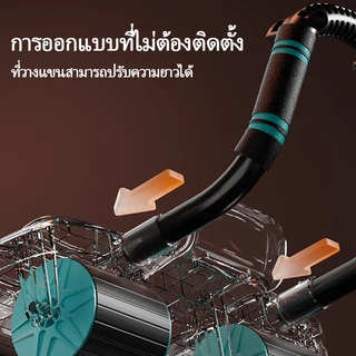 อัพเกรด 4 ล้อ ลูกกลิ้งลดพุง 6ข้อศอกสนับสนุน ลูกกลิ้งบริหารหน้าท้อง อัตโนมัติ ลูกลิ้งออกกาย แบบรีบาวด์อัตโนมัติ ลูกกลิ้งอ